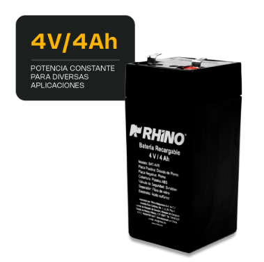 Batería Para Bascula Digital Rhino 4v/4ah