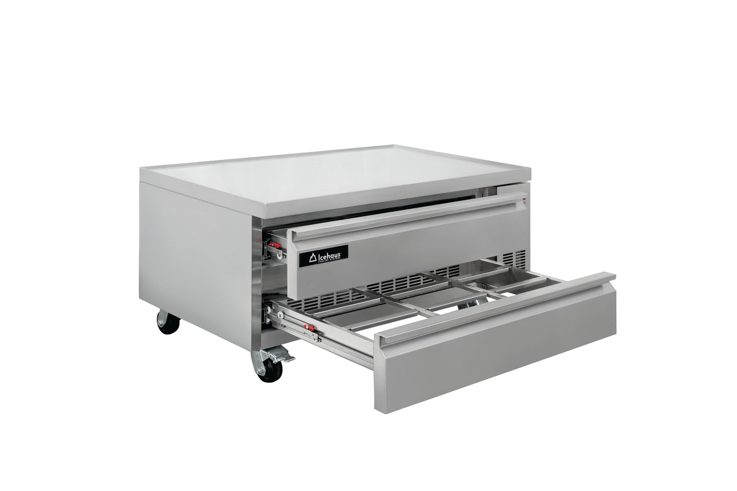 Base para Chef refrigerada 2 cajones Icehaus 9 pies rango de 0°C a 4°C