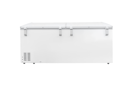 Congelador Horizontal Tapa Cofre 24 Pies CTC24 Icehaus 110V Función de refrigeración y congelación,rango de temperatura 5 a -22 ºC