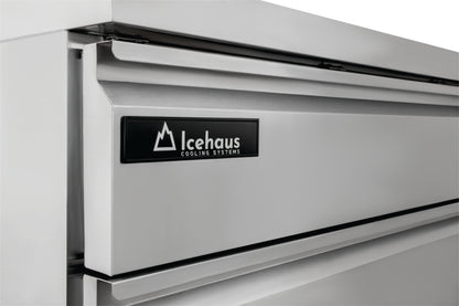 Base para Chef refrigerada 2 cajones Icehaus 9 pies rango de 0°C a 4°C