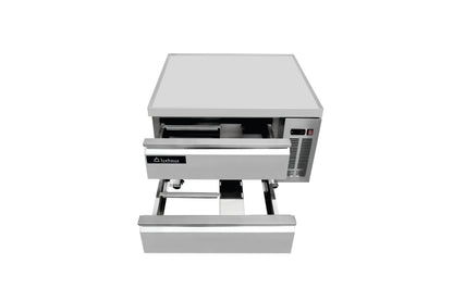 Base para Chef refrigerada 2 cajones Icehaus 6 pies rango de 0°C a 4°C