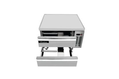 Base para Chef refrigerada 2 cajones Icehaus 6 pies rango de 0°C a 4°C