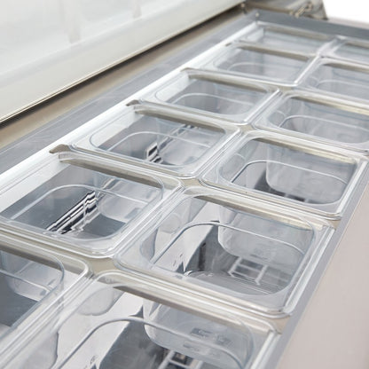 Mesa Refrigerada Torrey MFS-27 Capacidad 198.2 litros rango temperatura 0.5 °C a 4.5 °C