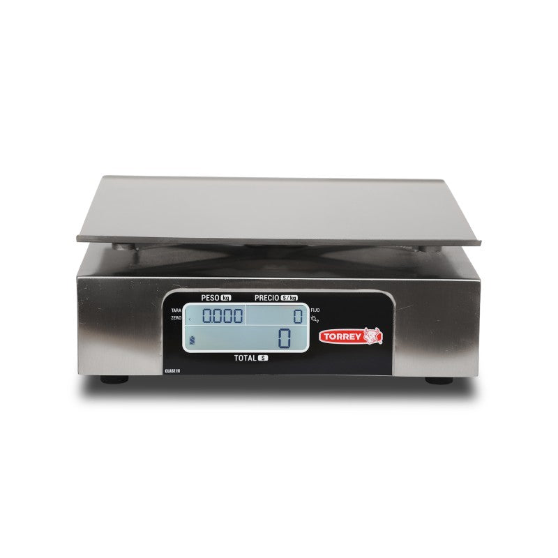 Bascula Comercial Torrey Con Impresor Térmico Pcr40-TK Capacidad 40kg