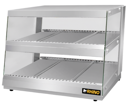 Vitrina Exhibidora Caliente Rhino De Mostrador Excal-87 30°C a 90°C