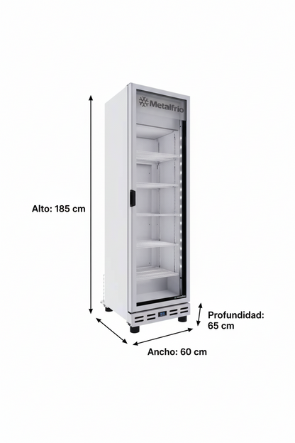 Refrigerador Comercial Cervecero Metalfrio VN25 Full Door Subzero