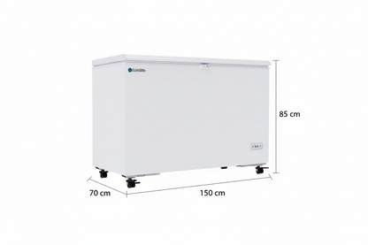 Congelador Tapa Cofre Metalfrio  Horizontal 1.5 Metros Cpc15