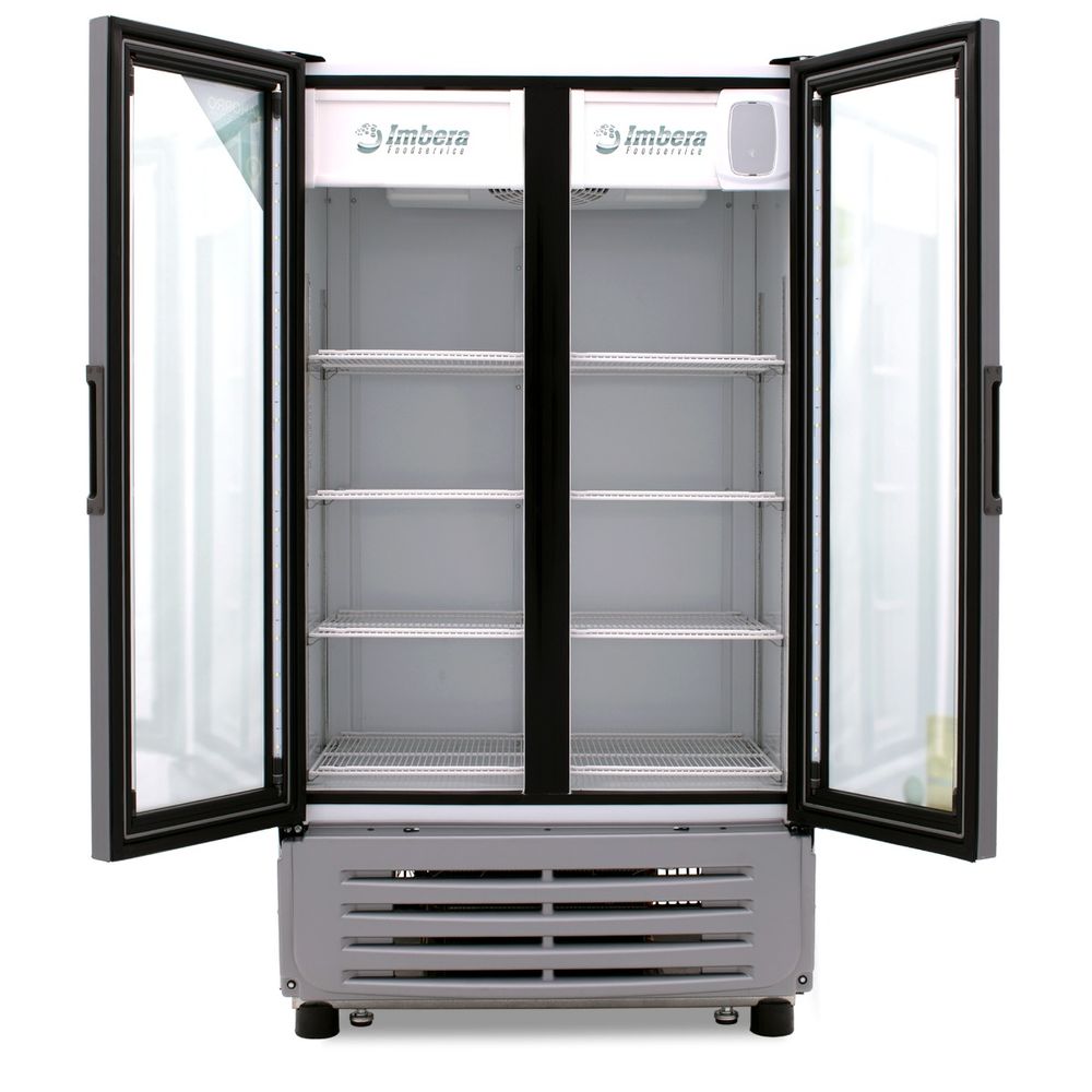 Refrigerador Comercial Refresquero Vertical Imbera Vr-19 110V 2 puertas