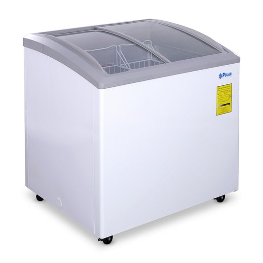 Congelador Paletero tapa cristal curvo Polar CH200CR 152 litros
